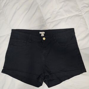 H&M Black Women's Shorts